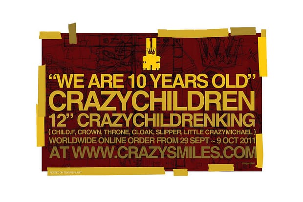 Michael Lau "We Are 10 Years Old" 12" CRAZYCHILDRENKING