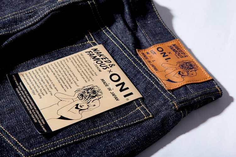 Naked & Famous x ONI JAPAN "Weird Guy" Denim