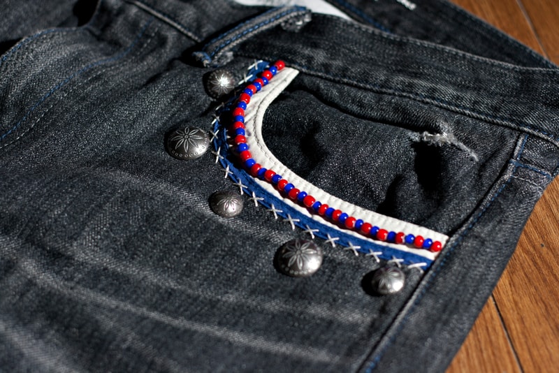 NEIGHBORHOOD 2011 Fall/Winter Beaded Savage Denim