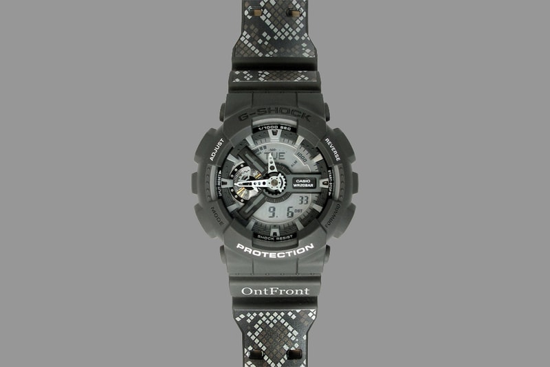 OntFront x Casio G-Shock GA-110C