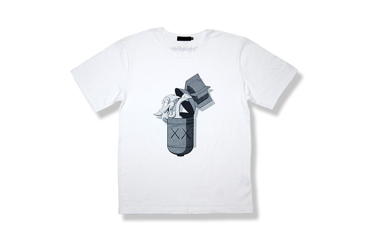 OriginalFake KAWS Pecker Bomb T-Shirt Online Exclusive