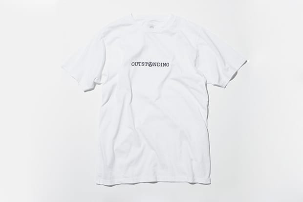 OUTSTANDING x uniform experiment Collaboration T-Shirts