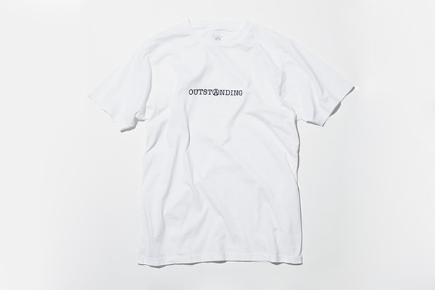 OUTSTANDING x uniform experiment Collaboration T-Shirts