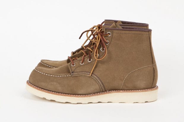 Red Wing Shoes 6" Moc Olive Mohave Boots