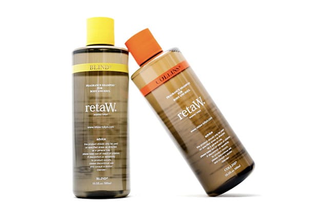 retaW Fragrance Shampoo "BLIND" and "COLLINS"