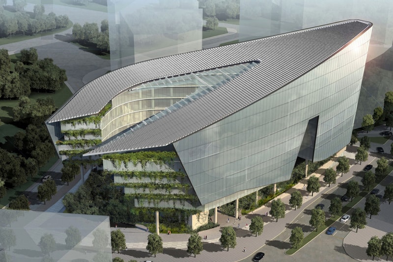 Sandcrawler-Inspired Building by Aedas for Lucasfilm