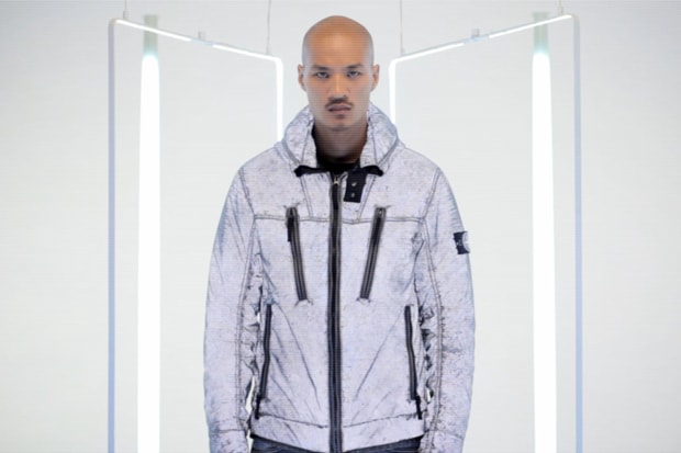 Stone island liquid reflective jacket grey Clearance