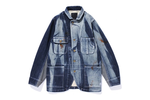SWAGGER BLACK PLATINUM -MASTER THE BASIC- WASHED DENIM COVER ALL Jacket