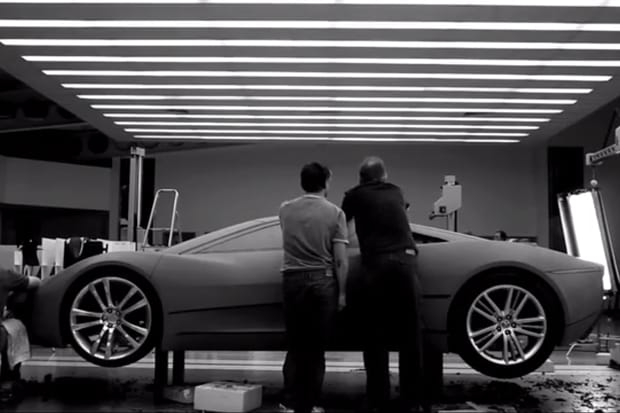 The Jaguar C-X75 by dunhill