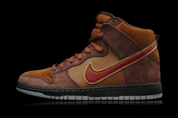 nike sb dunk high brun