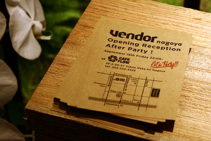 vendor NAGOYA Opening Reception