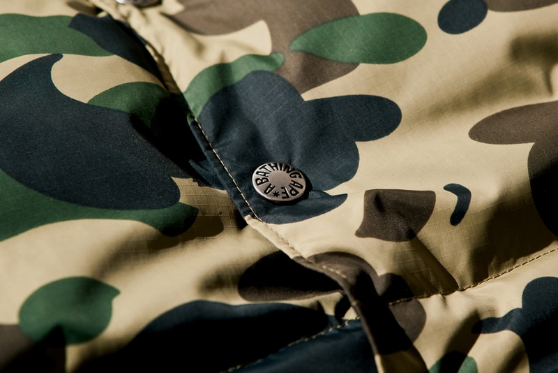 A Bathing Ape 1ST CAMO DOWN VEST