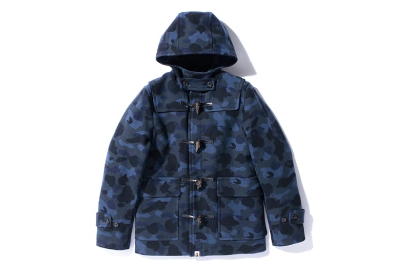 A Bathing Ape 1ST CAMO SHORT DUFFEL COAT