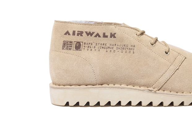 A Bathing Ape x Airwalk Everest Boots Further Look