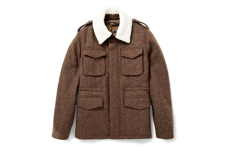 A.P.C. Heavyweight Harris Tweed Jacket