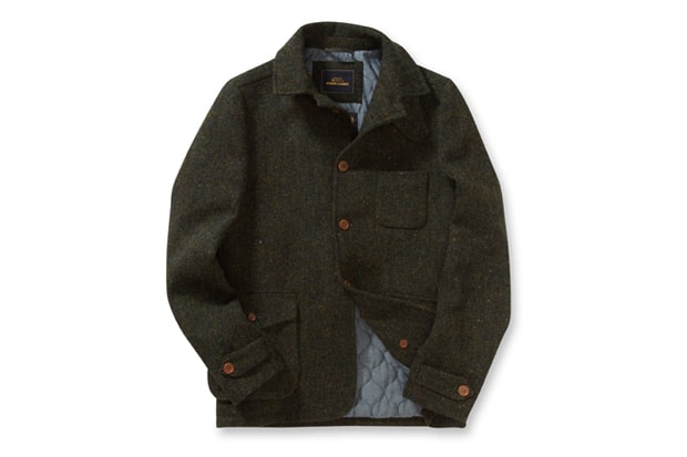 Ben Sherman Modern Classics Harris Tweed Driving Jacket