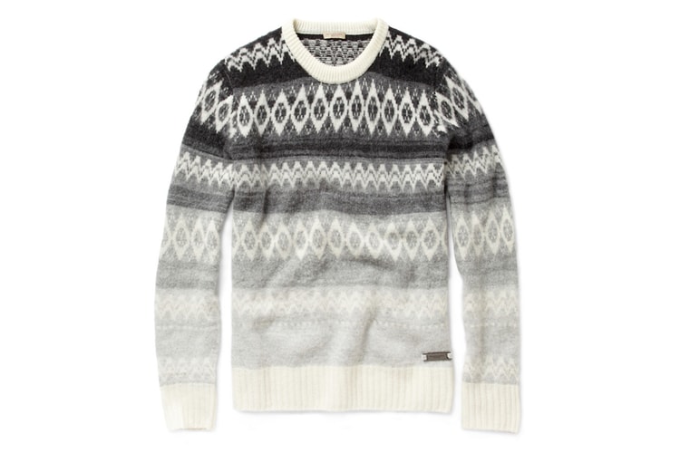 Burberry Brit Fair Isle Wool-Blend Sweater