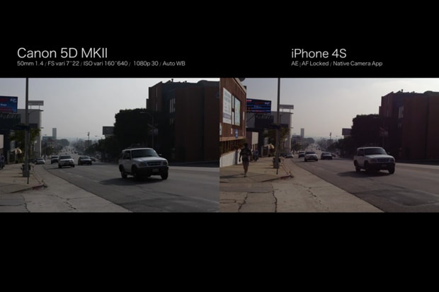 Canon 5D MKII vs. iPhone 4S: Side by Side Comparison