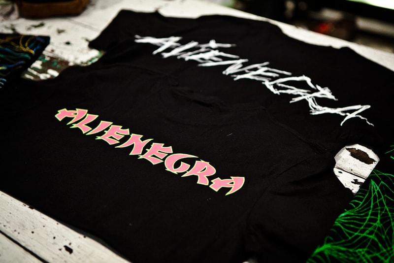 Madsaki x CLOT Alienegra Face T-Shirts