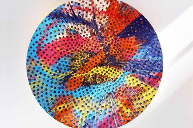 Damien Hirst "Beautiful Sunflower Panerai" Paintings