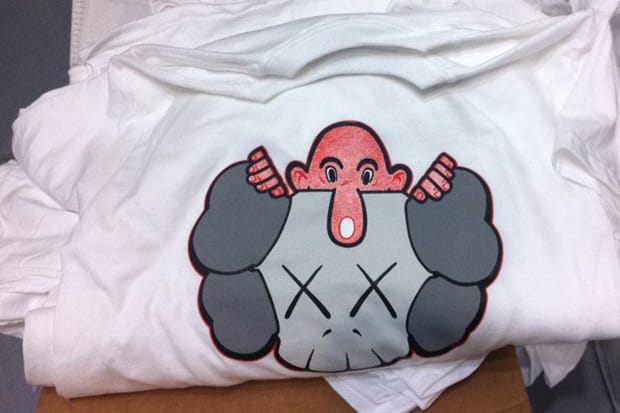 Eric Elms x KAWS T-Shirt Preview