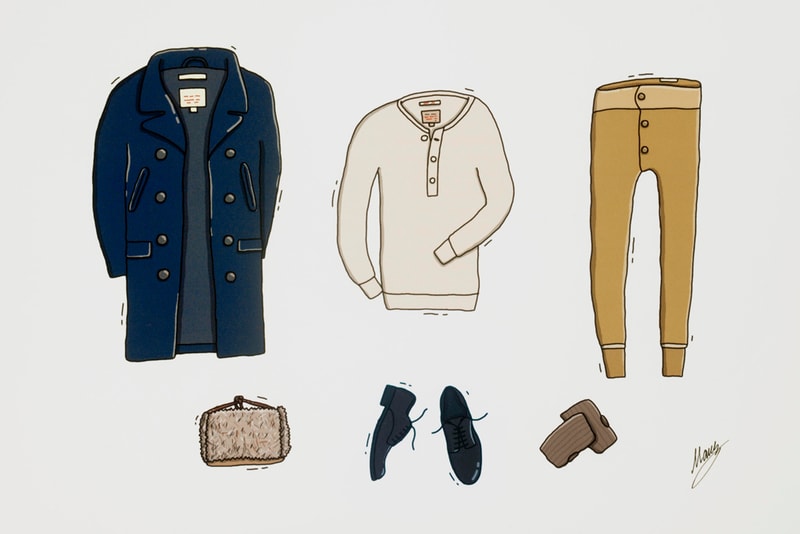 GANT Rugger 2011 Fall/Winter Illustrations by Andrew Mashanov