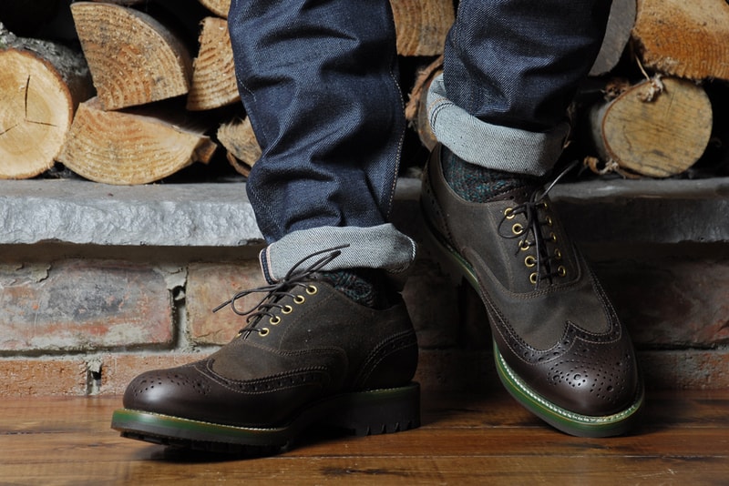 Barbour x Grenson Marske Brogue Collection