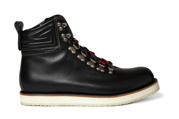 Gucci Leather Mountaineering Boots