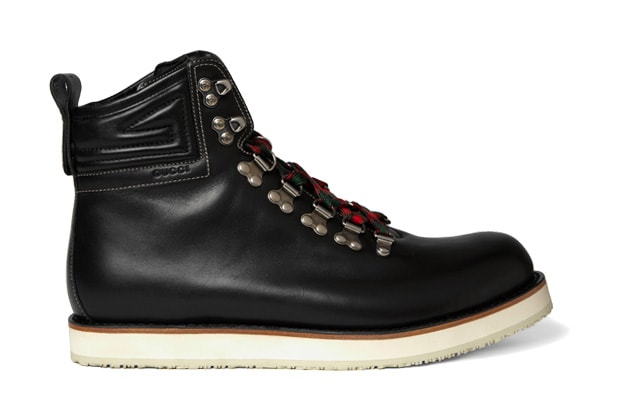 Gucci Leather Mountaineering Boots