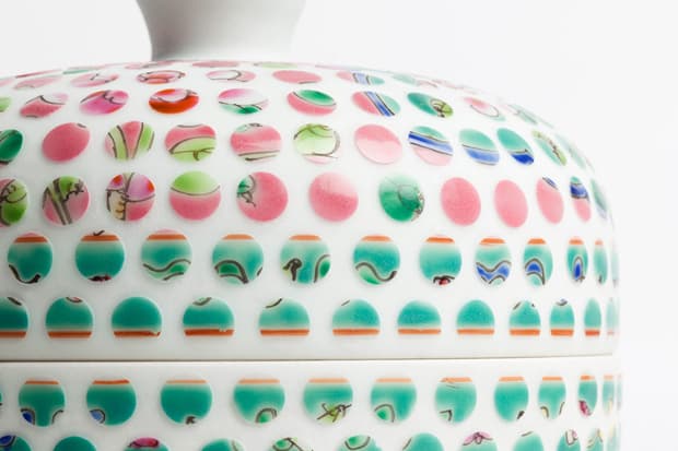 Hans Tan Studio for FARM Spotted Nyonya Porcelain Vessel