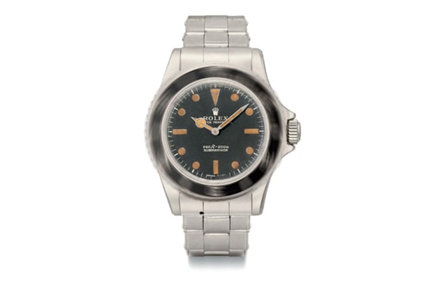 James Bond's Rolex 5513 Submariner on Auction