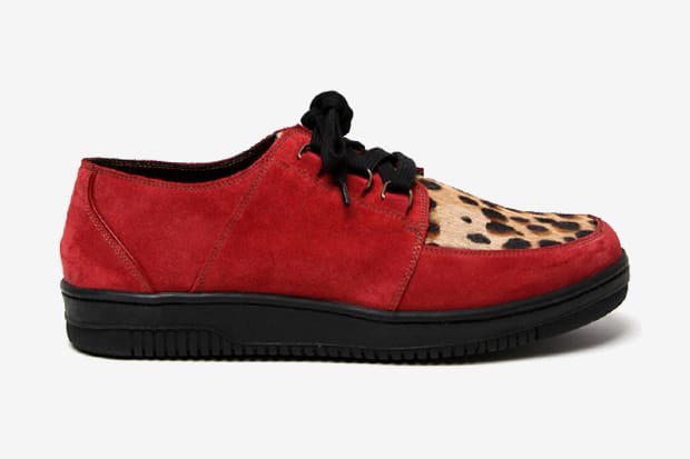 Marc Jacobs Suede and Leopard Print Sneaker