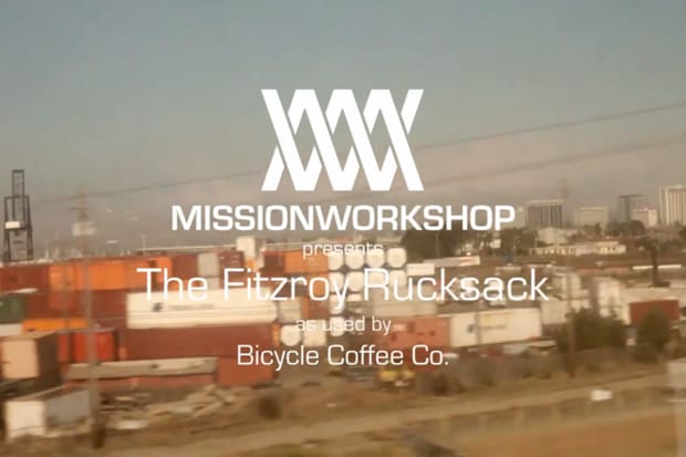 Mission Workshop: Bicycle Coffee Co. presents The Fitzroy Rucksack (Video)
