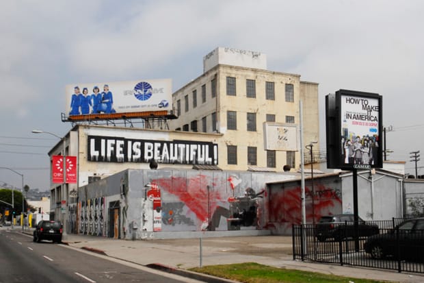 Mr. Brainwash Artist Invitation 2011 Art Show