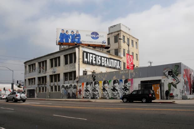 Mr. Brainwash Artist Invitation 2011 Art Show