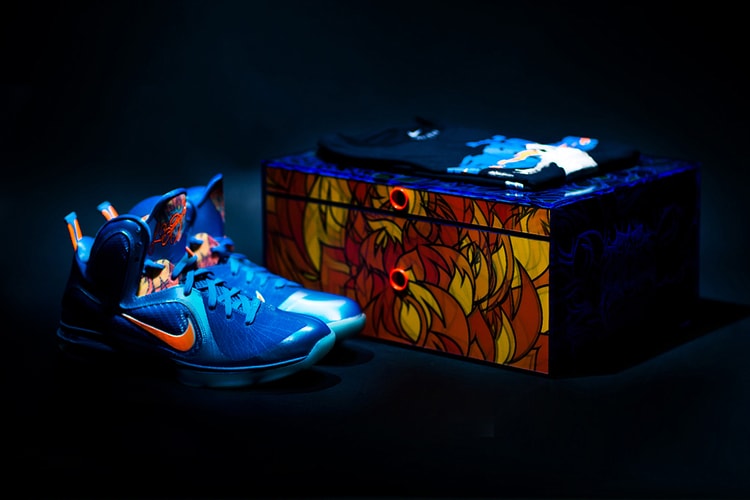 Nike LeBron 9 China Edition "Blue Flame"