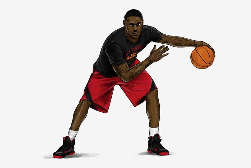 Nike Sportswear LeBron James Signature Collection Illustrated