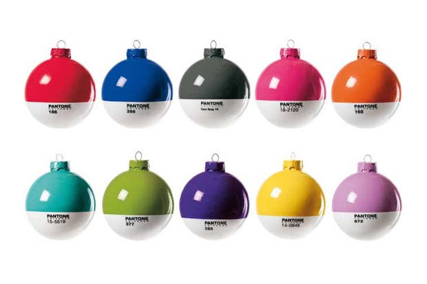 Pantone Christmas Ornaments