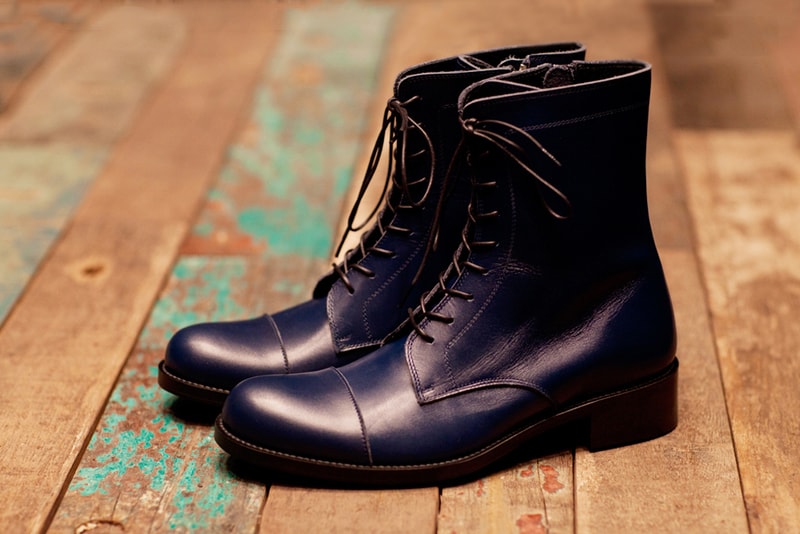 PHENOMENON Leather Cap Toe Boot