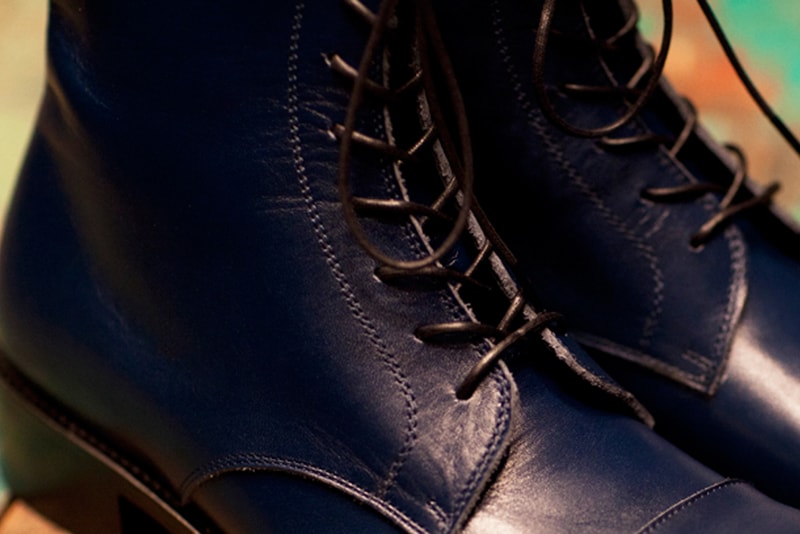 PHENOMENON Leather Cap Toe Boot