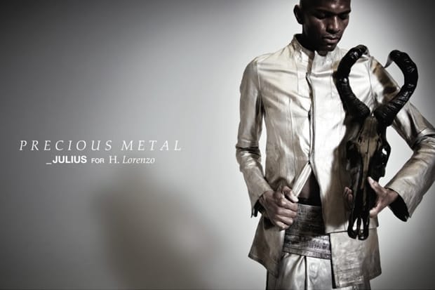 Precious Metal_JULIUS for H. Lorenzo Pop-Up Shop 