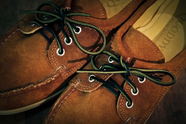 Quoddy Blucher Cognac Suede - Goodhood Exclusive