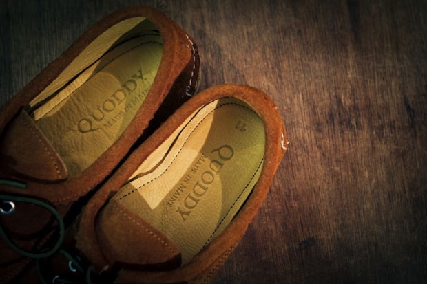 Quoddy Blucher Cognac Suede - Goodhood Exclusive