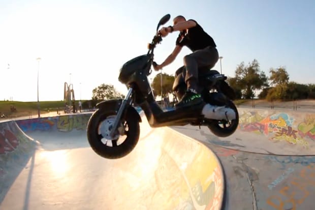 Ride the Bowl with a Vespa