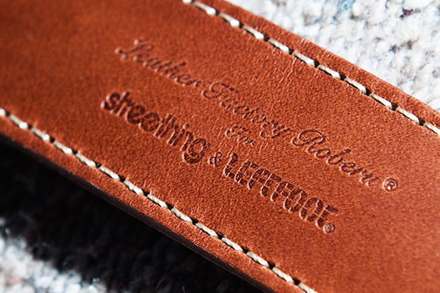 Roberu for Streething & Leftfoot Leather Camera Strap