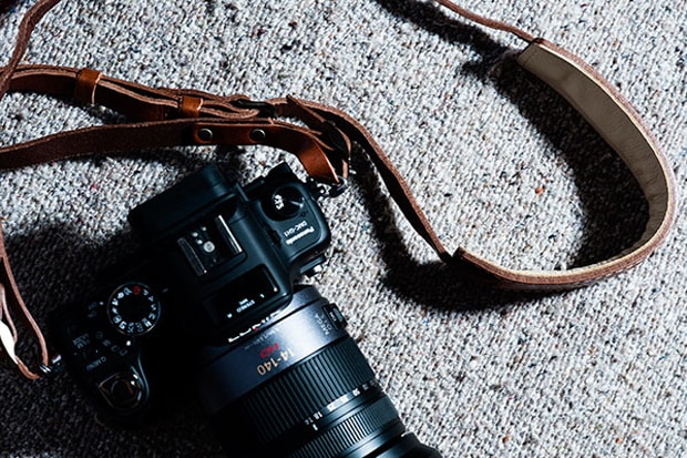 Roberu for Streething & Leftfoot Leather Camera Strap