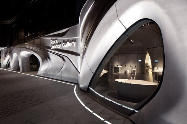 Roca London Gallery by Zaha Hadid