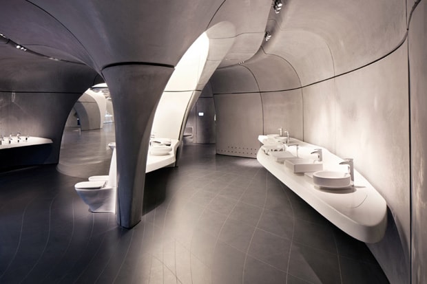 Roca London Gallery by Zaha Hadid