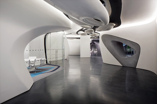 Roca London Gallery by Zaha Hadid