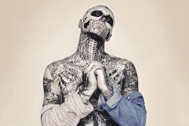 Schön!: UNDERCOVER by Rick Genest